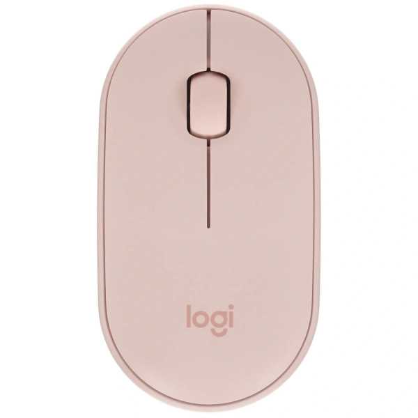 Купить мышь беспроводная logitech pebble m350 [910-005575] розовый