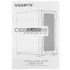 Купить корпус gigabyte c102 glass ice [gb-c102gi] белый