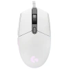 Купить мышь проводная logitech g102 lightsync [910-005809] белый