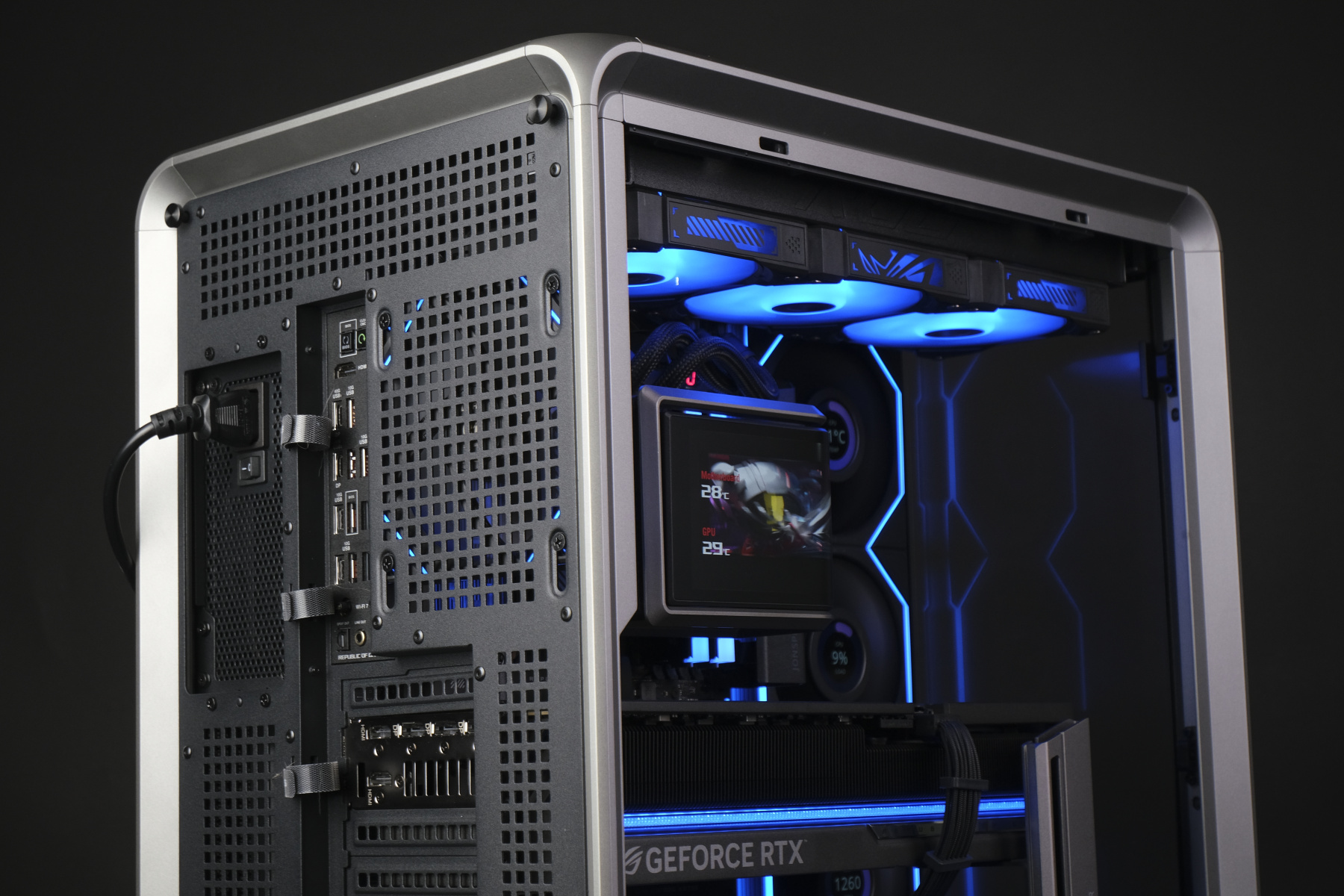 Купить игровой компьютер ryzen 9 9900x3d, rtx 5090 32gb