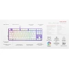 Купить клавиатура проводная ardor gaming blade pro [ag-fl-b87red-purp]