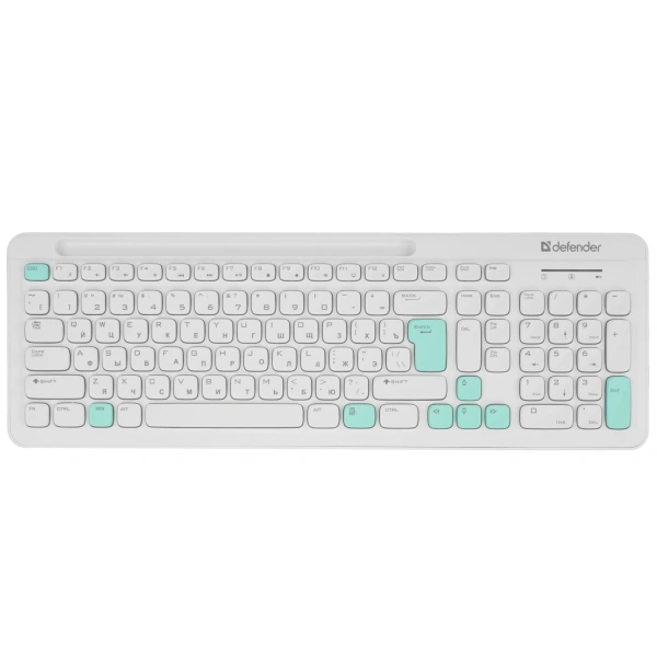 Купить клавиатура+мышь беспроводная   defender cerrato c-978 белый