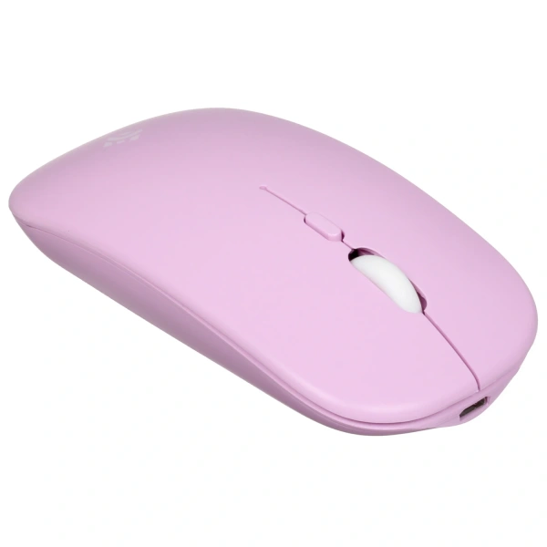 Купить мышь беспроводная dexp wm-904 silent  фиолетовый