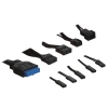 Купить корпус 1stplayer trilobite t3-g [t3-g-bk-4f1] черный