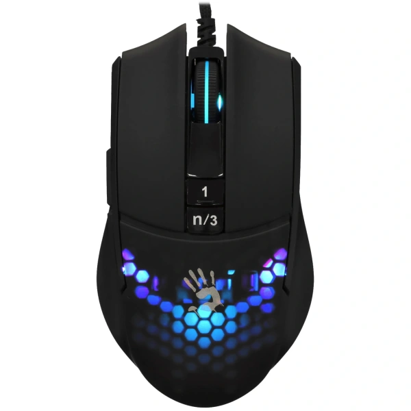 Купить мышь проводная a4tech bloody l65 max [l65 max/honeycomb] черный
