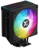 Купить кулер для процессора xastra ar400 argb bk [ar400-bkafpx-gl]