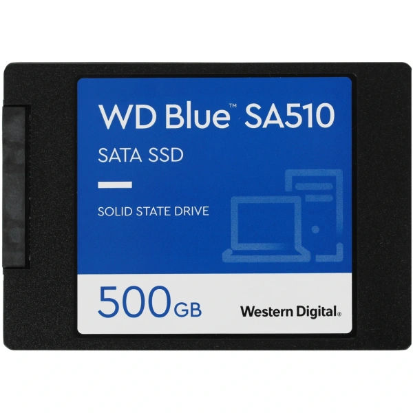 Купить 500 гб 2.5" sata накопитель wd blue sa510 [wds500g3b0a]