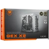 Купить блок питания cougar gex x2 1000 1000w [gex x2 1000] черный