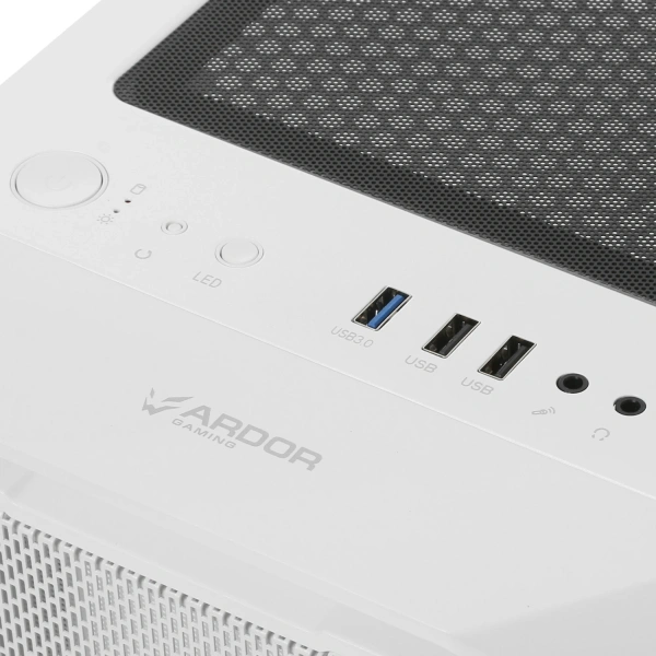 Купить корпус ardor gaming rare minicase ms2 wg  белый