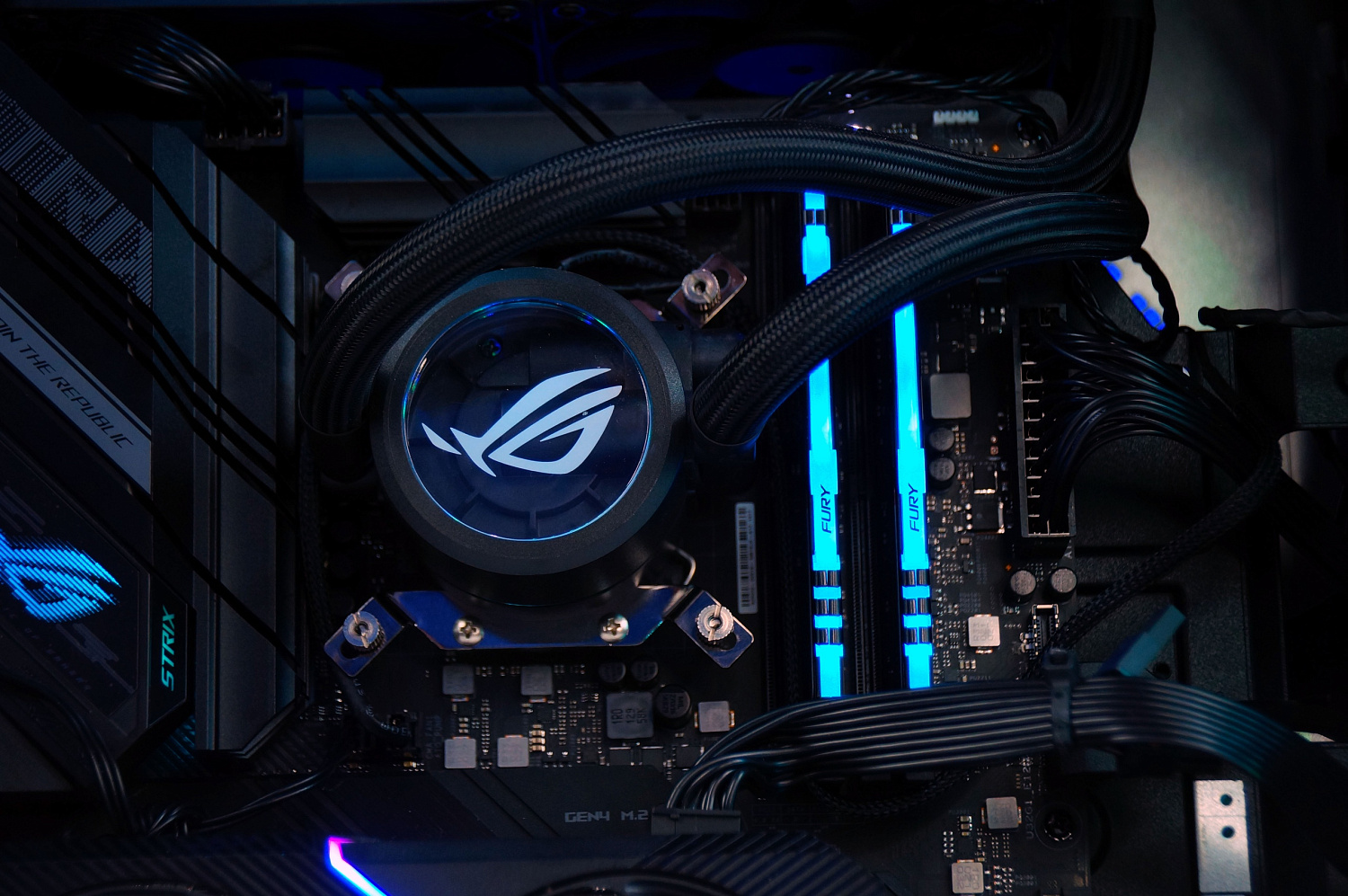 Компьютер Intel Core i5 10400F, Nvidia GeForce RTX 3050 8GB Asus Dual