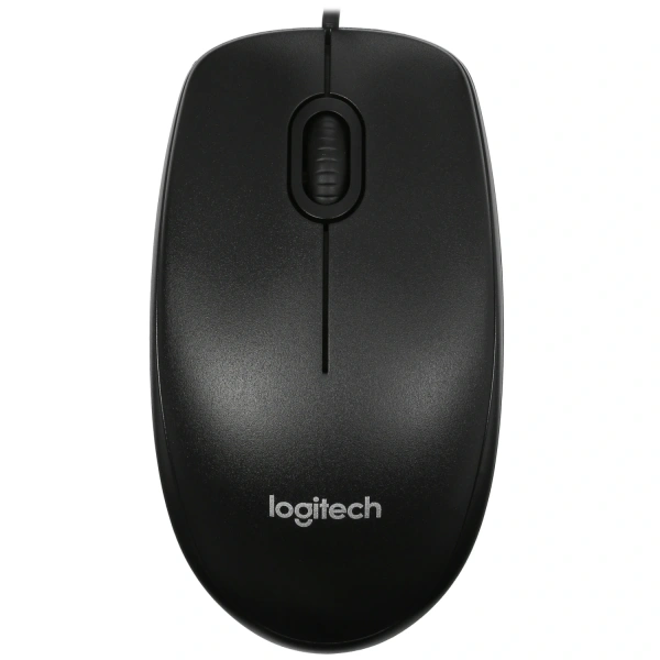 Купить мышь проводная logitech b100 [910-005547] черный