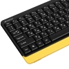 Купить клавиатура+мышь беспроводная a4tech fstyler fg1110 желтый