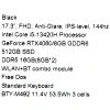 Купить 17.3" ноутбук msi katana 17 b13vfk-1441xru черный