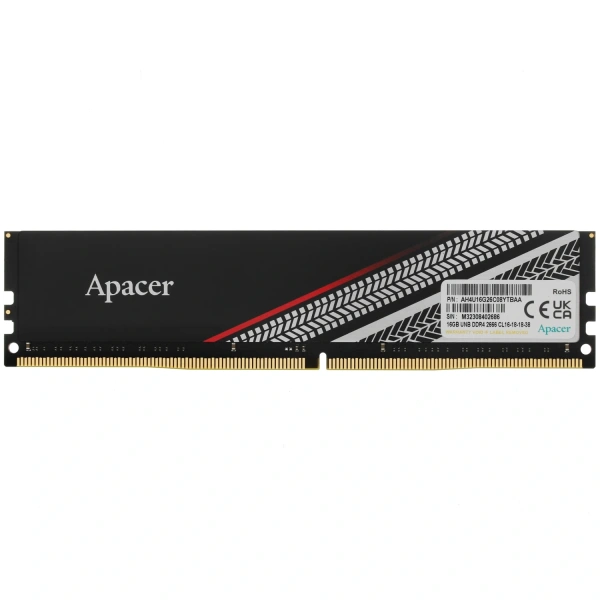 Купить оперативная память apacer tex [ah4u16g26c08ytbaa-1] 16 гб
