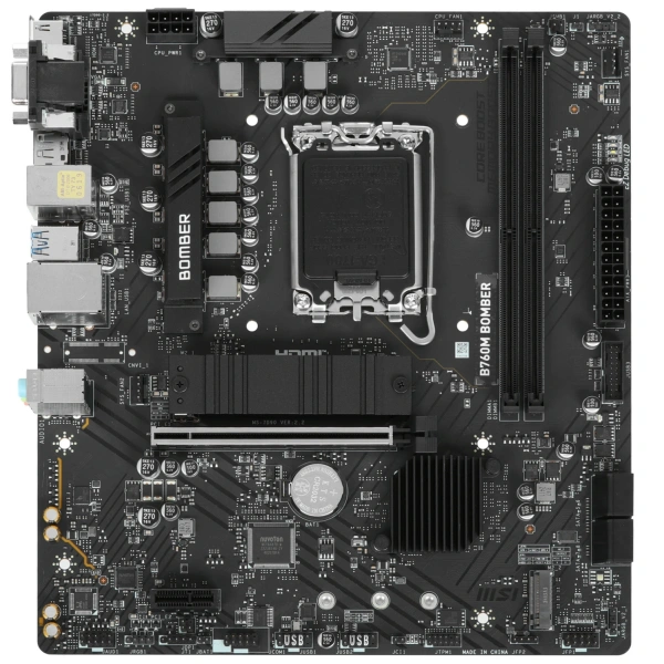 Купить материнская плата msi b760m bomber