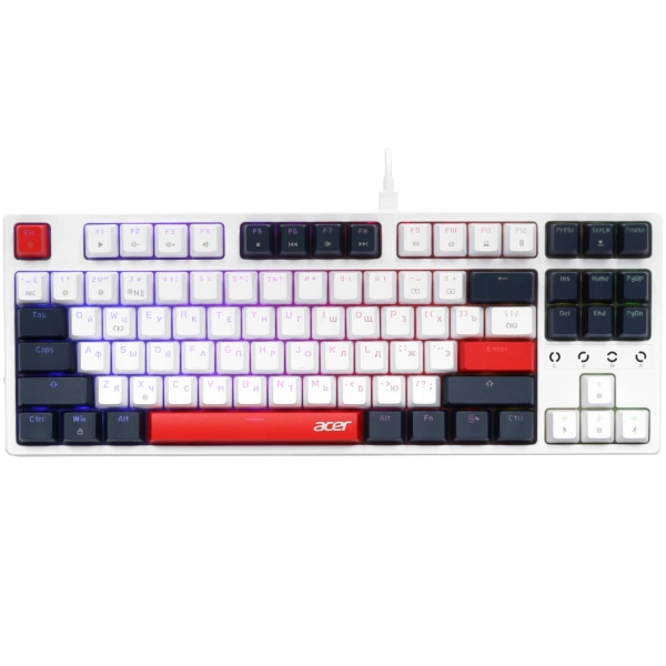 Купить клавиатура проводная acer okw305 [zl.kbdcc.01w]