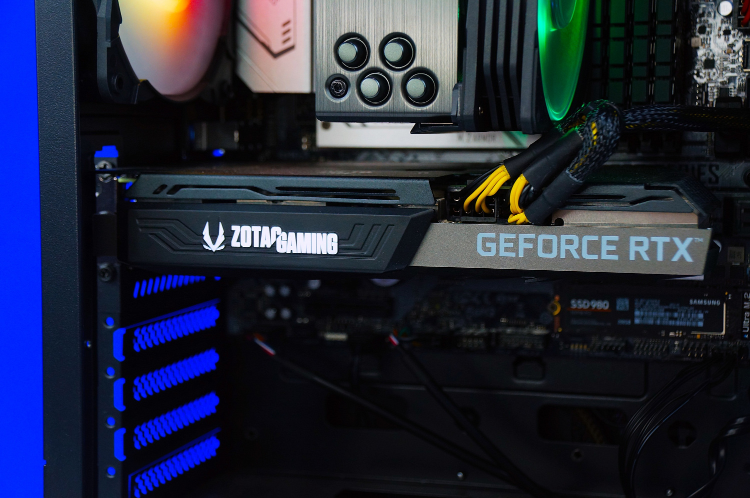 Компьютер Intel Core i7 10700K, nVidia GeForce RTX 3070 ZOTAC