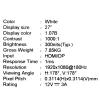 Купить 27" монитор msi mag 274pfw белый
