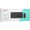 Купить клавиатура+мышь беспроводная   a4tech fstyler fg2200 air 2 черный