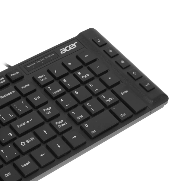 Купить клавиатура проводная acer okw010 [zl.kbdee.002]