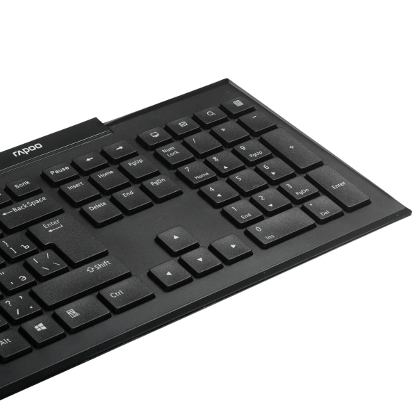 Купить клавиатура+мышь беспроводная   rapoo 8210m черный