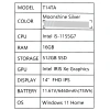 Купить 14.1" ноутбук tecno megabook t1 серебристый