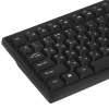 Купить клавиатура+мышь  проводная  genius km-100se черный