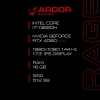 Купить 17.3" ноутбук ardor gaming rage r17-i7nd404 черный