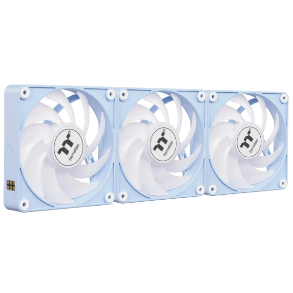 Купить комплект вентиляторов thermaltake ct120 ex argb sync hydrangea blue [cl-f196-pl12bu-a]