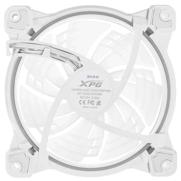 Купить вентилятор adata xpg hurricane 120 argb white