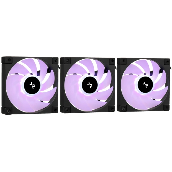 Купить комплект вентиляторов deepcool fd12 [r-fd12-bkapn3-g]