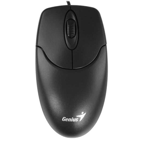 Купить мышь проводная genius netscroll 120 v2  черный