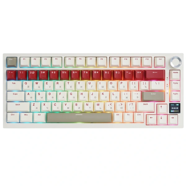 Купить клавиатура проводная + беспроводная ajazz ak820 pro