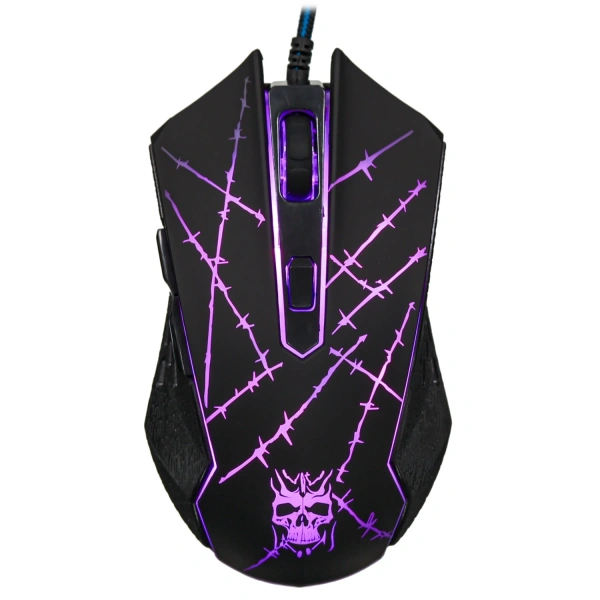 Купить мышь+коврик проводная aceline ags-c01  черный