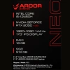 Купить 17.3" ноутбук ardor gaming neo n17-i5nd413 черный