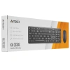 Купить клавиатура+мышь  проводная  a4tech kk-3330s черный