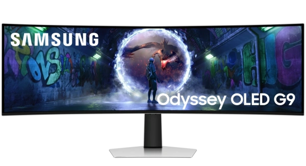 Купить 49" монитор samsung odyssey oled g9 g93sd s49dg932si серебристый