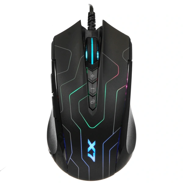 Купить мышь проводная a4tech x89 maze  черный