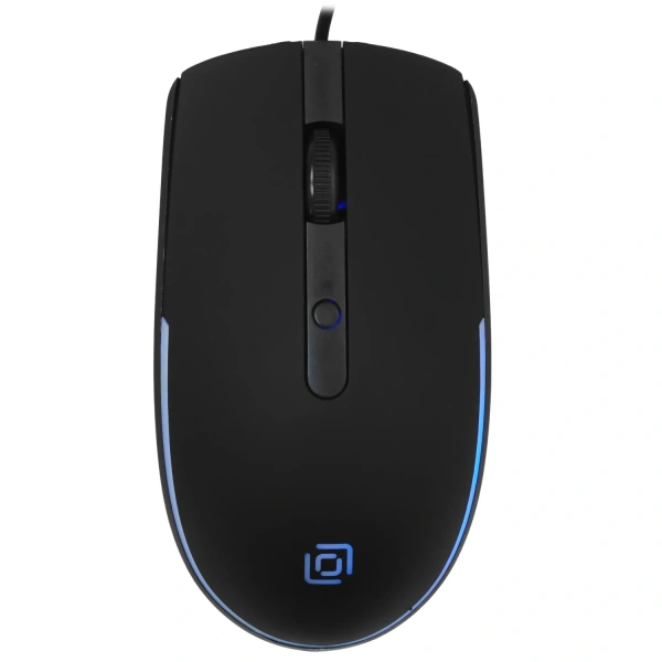 Купить мышь проводная oklick 100m [1909417] черный