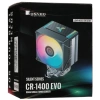 Купить кулер для процессора jonsbo cr-1400 evo argb black [cr-1400 evo argb]