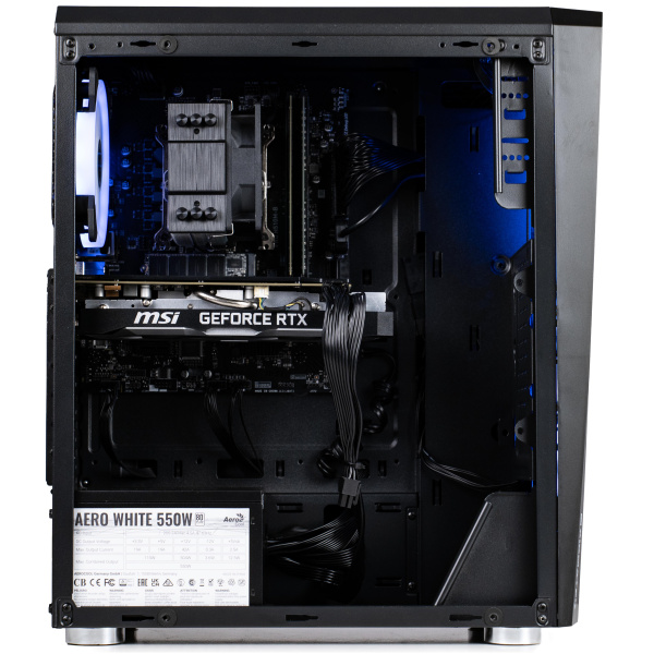 Intel Core i3-10100F, RTX 2060 6GB, DDR4 16GB, SSD 256GB, SSD 1000GB, KK101152695451