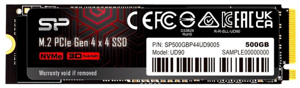 500 ГБ SSD M.2 накопитель Silicon Power UD90 [SP500GBP44UD9005]
