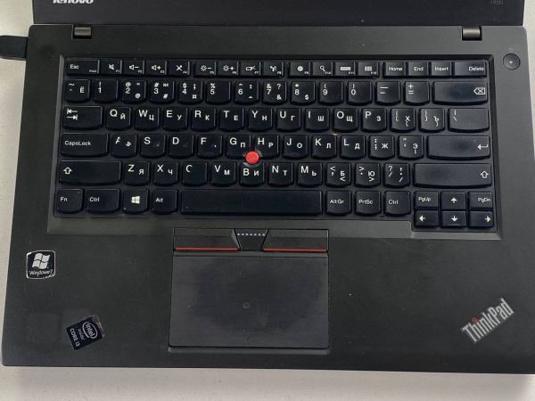 Ноутбук Lenovo THINKPAD T450 Ultrabook (i5-5200u / 8GB / SSD 240GB / WIN 10 / 1366 x 768) +