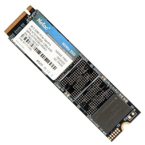 128 ГБ SSD M.2 накопитель Netac N930E Pro [NT01N930E-128G-E4X]