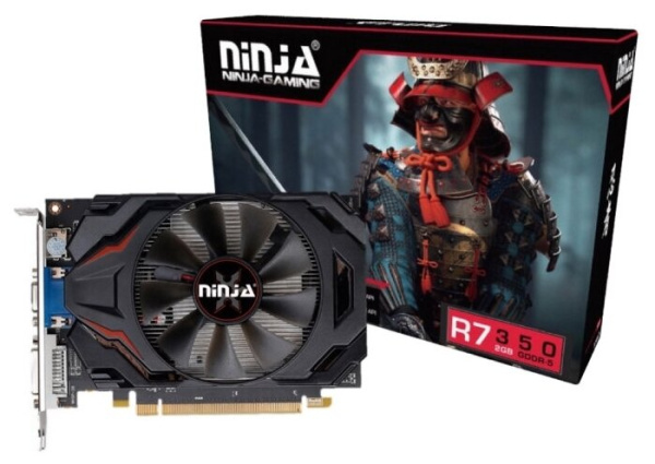 Видеокарта Ninja RADEON R7 350 2 Гб GDDR5 (AHR735025F)