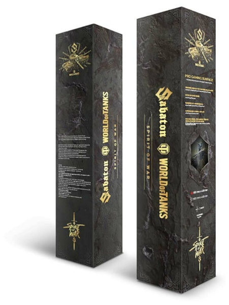 Коврик World of Tanks Sabaton Spirit of War Limited Edition X-Large (XL)