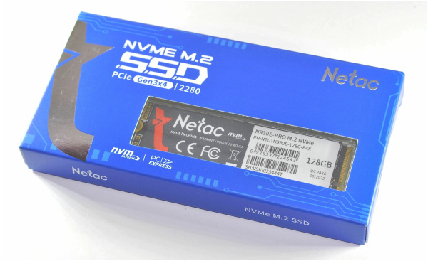 128 ГБ SSD M.2 накопитель Netac N930E Pro [NT01N930E-128G-E4X]