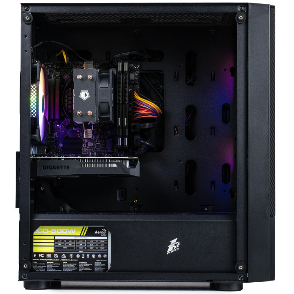 Intel Core i3-10105F, GTX 1050 Ti 4GB, DDR4 16GB, SSD 256GB, HDD 1000GB, KK101152695528