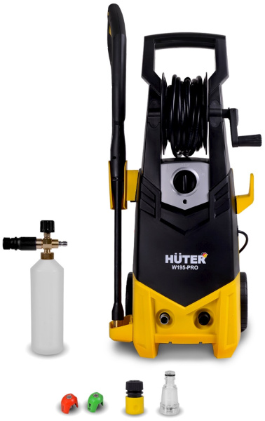 Мойка высокого давления Huter W195-PRO, 195 бар, 420 л/ч