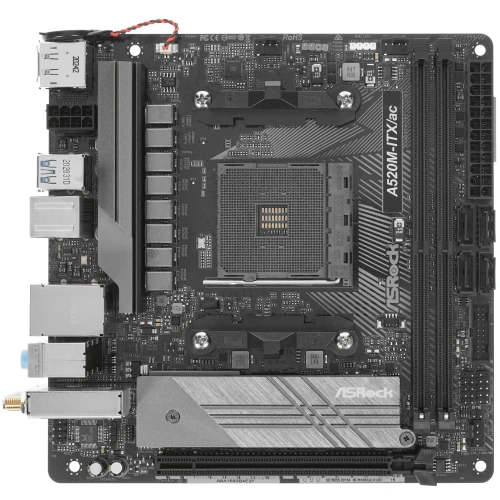 Материнская плата ASRock A520M-ITX/ac Материнская плата ASRock A520M-ITX/ac